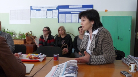 Марина Людвиговна провела приём учителей
