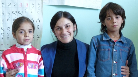 В этом классе все Татунашвили — и педагог, и дети.