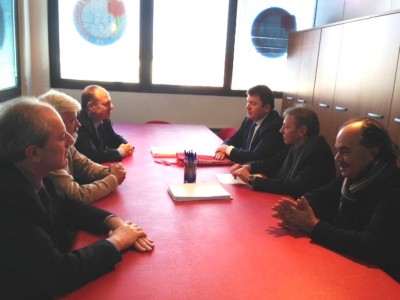 Встреча министра иностранных дел РЮО Давида Санакоева с представителями Социалистической партии Сан-Марино