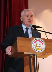Президент Республики Южная Осетия Леонид Тибилов 