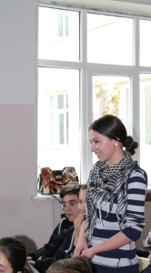 Встреча  преподавателей и студентов  Югоосетинского университета со школьниками Ленингорского района