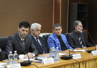 Алан Джиоев, Анатолий Плиев, Игорь Кочиев и Юрий Габараев 