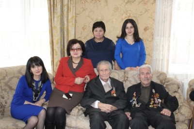 Дмитрий Харебов отметил свой 100-летний юбилей в кругу семьи.